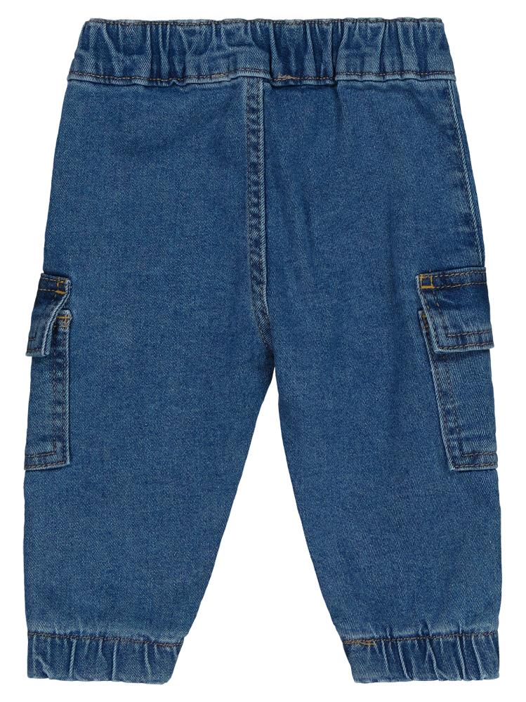 2503 Civil Baby Luk Kargo 6-18 Ay Pantolon - Mavi