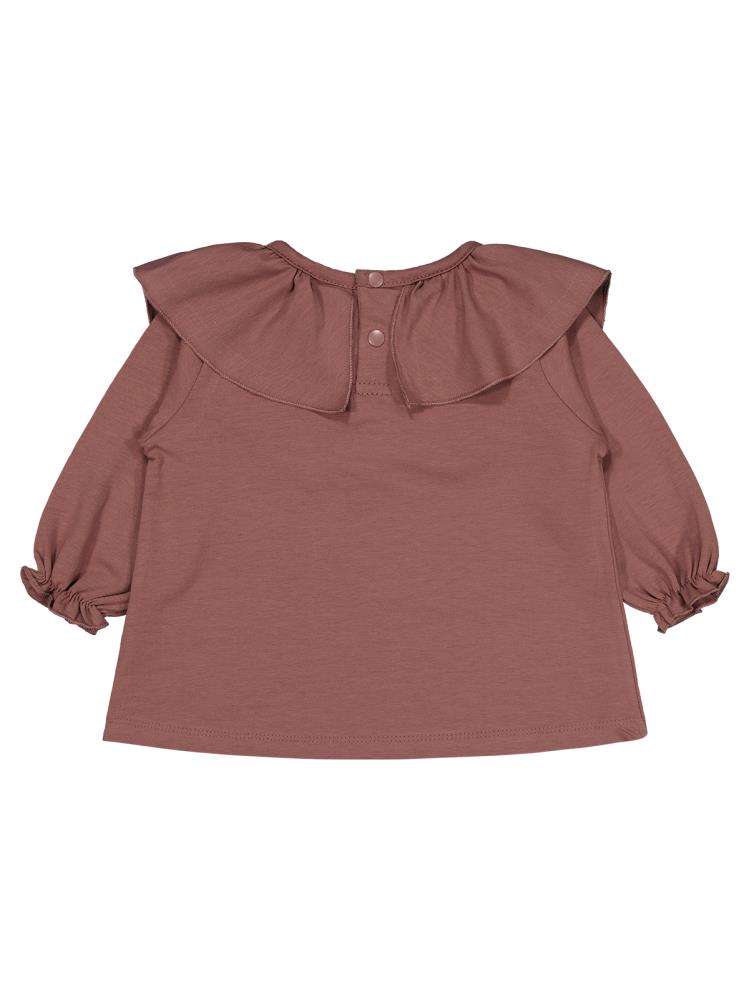 CVL-69 Civil Baby Yakalı 6-18 Ay Sweatshirt - Kahverengi