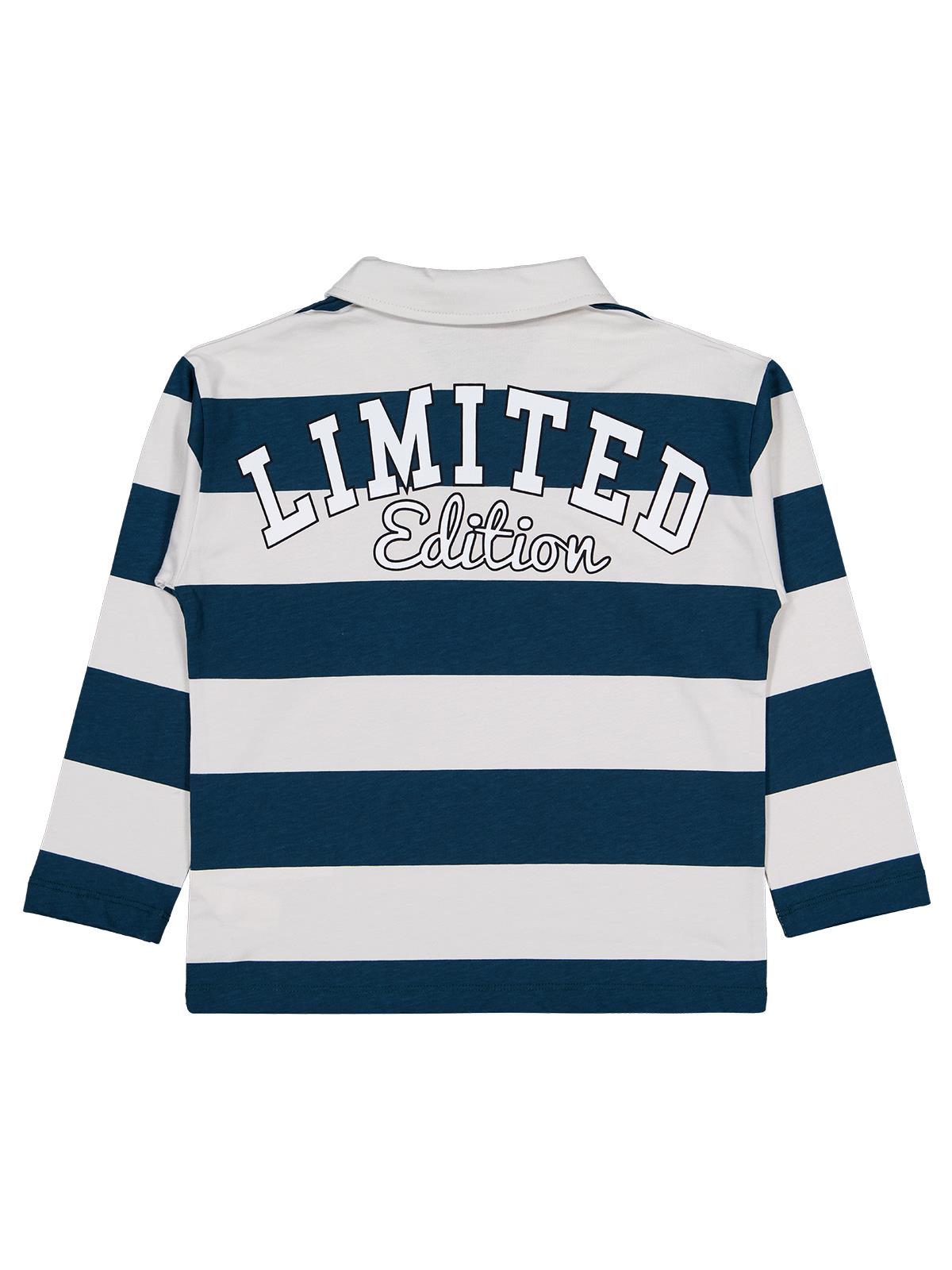 Civil Boys Lımıted Baskılı Çizgi Emp. 10-13 Yaş Sweatshirt - Gri