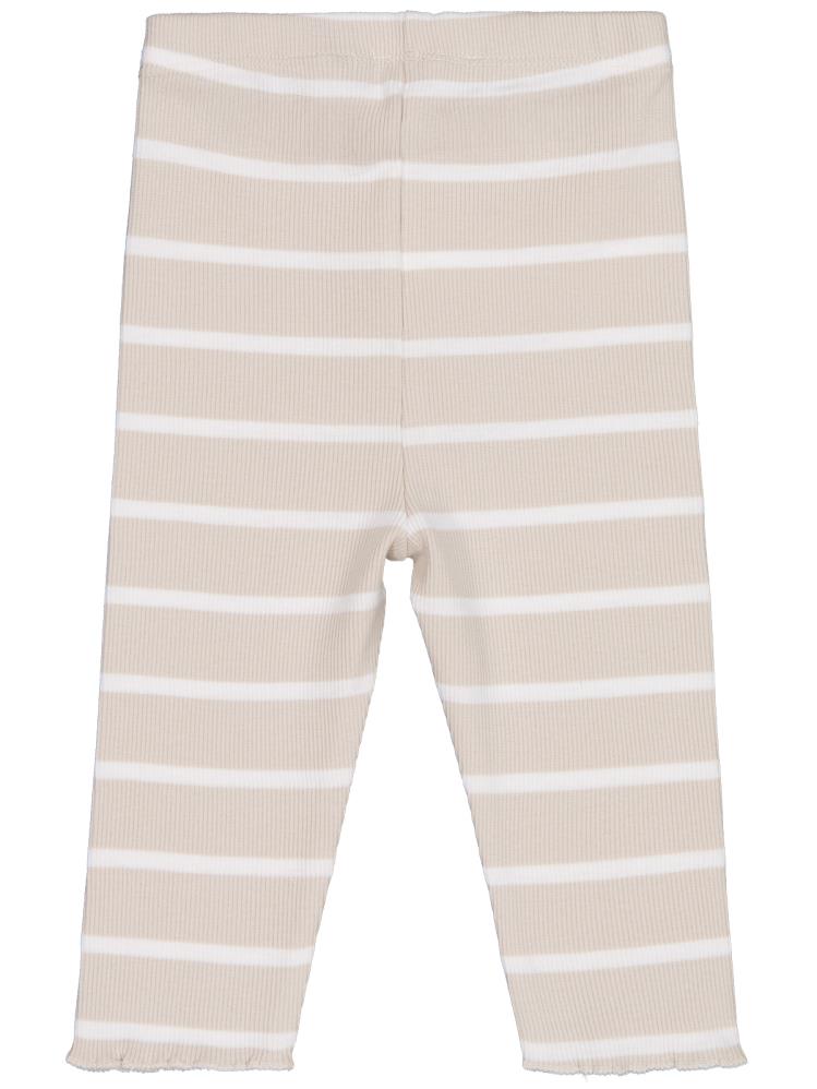 Civil Baby Çizgili 6-18 Ay Tayt - Bej