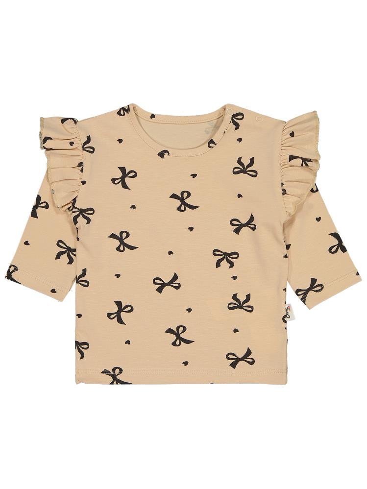 Civil Baby Fiyonk Empirme 6-18 Ay Takım - Bej