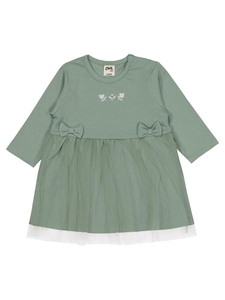 Civil Baby Elbise 6-18 Ay - Yeşil