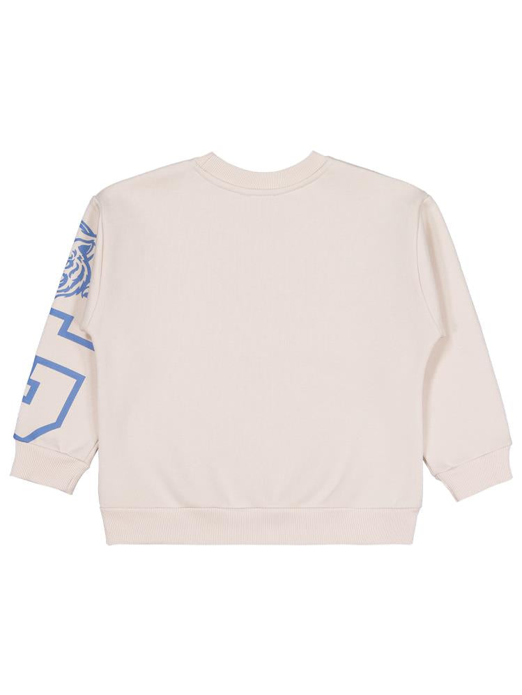 Civil Boys Gıants Baskılı -Etiketli 6-9 Yaş Sweatshirt - Bej