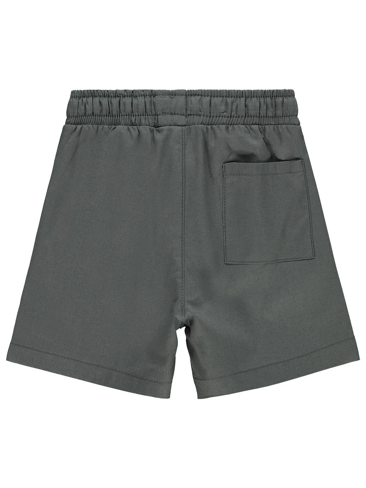 Civil Boys Bağcıklı Basic 2-5 Yaş Şort - Gri