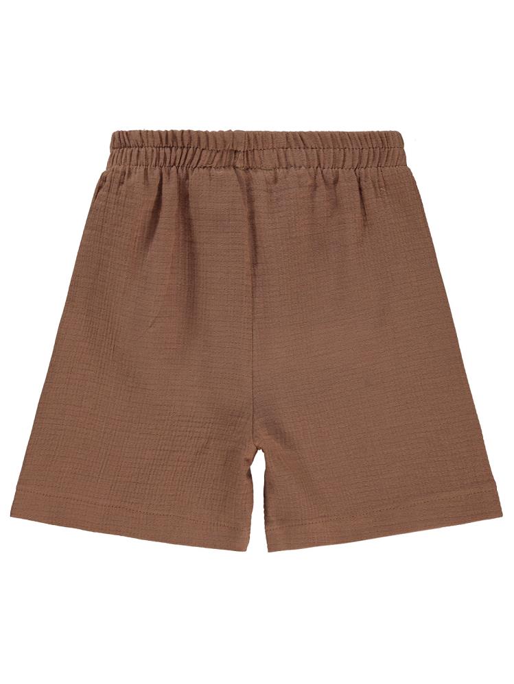 Civil Boys Basic 2-5 Yaş Şort - Kahverengi