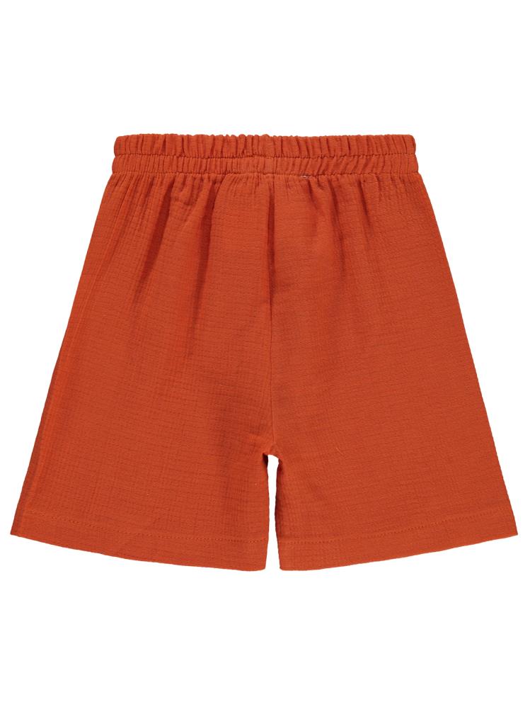 Civil Boys Basic 2-5 Yaş Şort - Turuncu