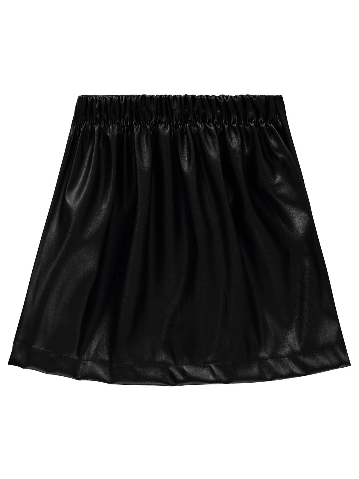 Civil Girls Fermuarlı 2-5 Yaş Etek - Siyah