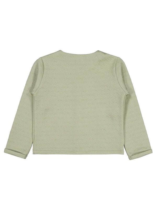 Civil Girls Önden Fiyonklu 6-9 Yaş Hırka - Haki