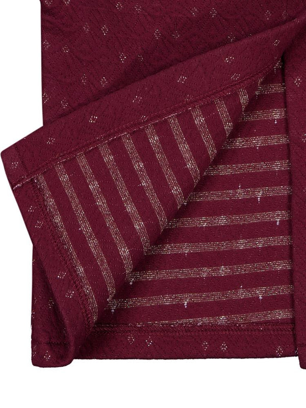 Civil Girls Gizli Çıtçıtlı 6-9 Yaş Hırka - Kırmızı