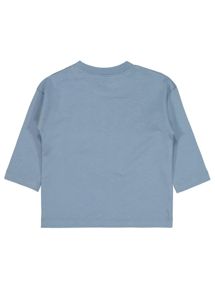Cvl-76 Civil Baby 26 Baskılı 6-18 Ay Sweatshirt - Mavi