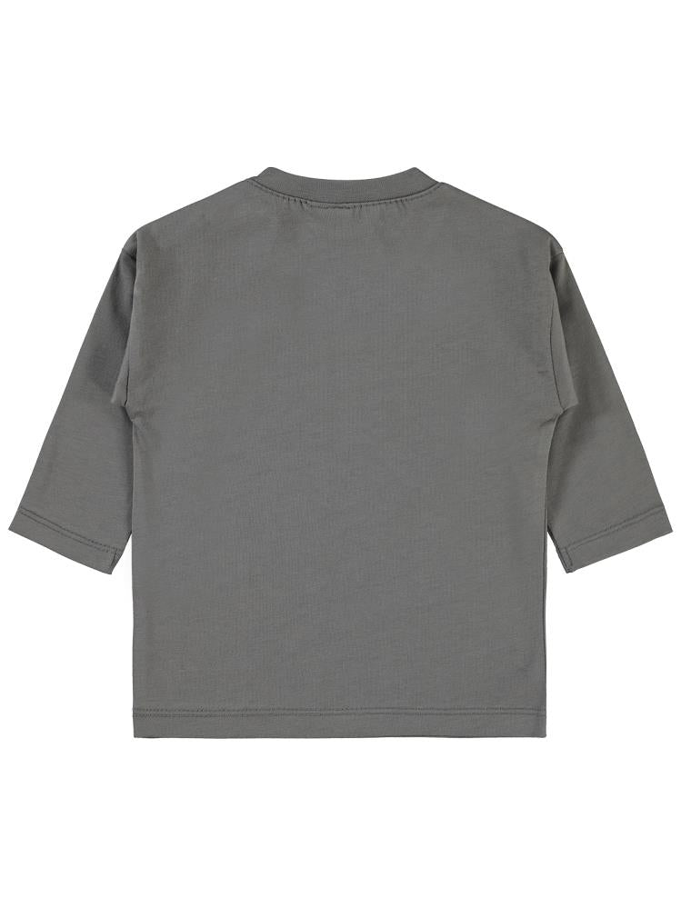 Cvl-69 Civil Baby Basic 6-18 Ay Sweatshirt - Gri
