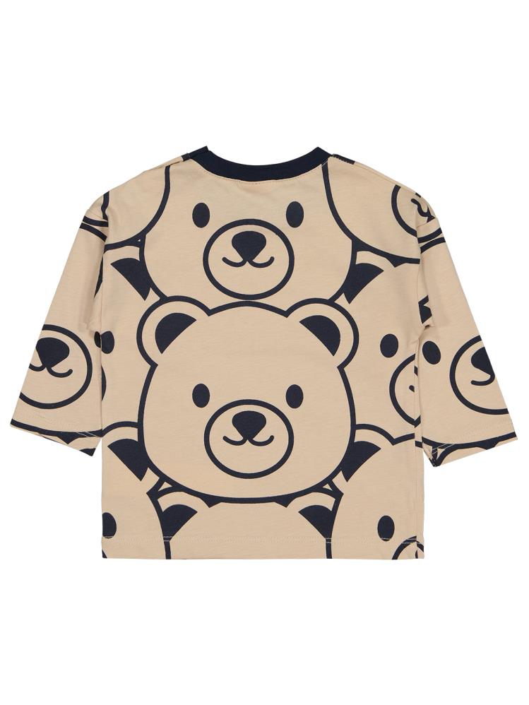 Cvl-78 Civil Baby Ayıcıklar Baskılı 6-18 Ay Sweatshirt - Lacivert