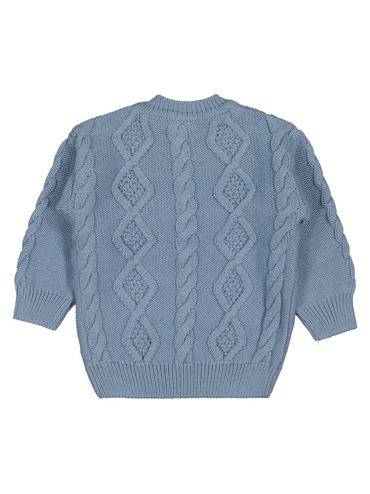 Civil Baby Rain Saç Örgü 6-18 Ay Kazak - Mavi