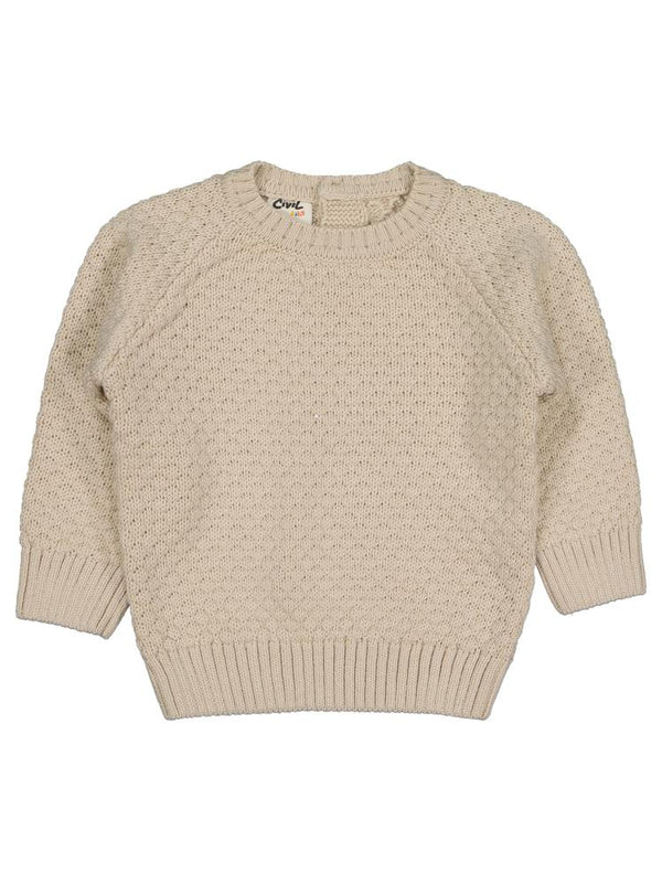 Civil Baby Wılme Örgülü 6-18 Ay Kazak - Bej