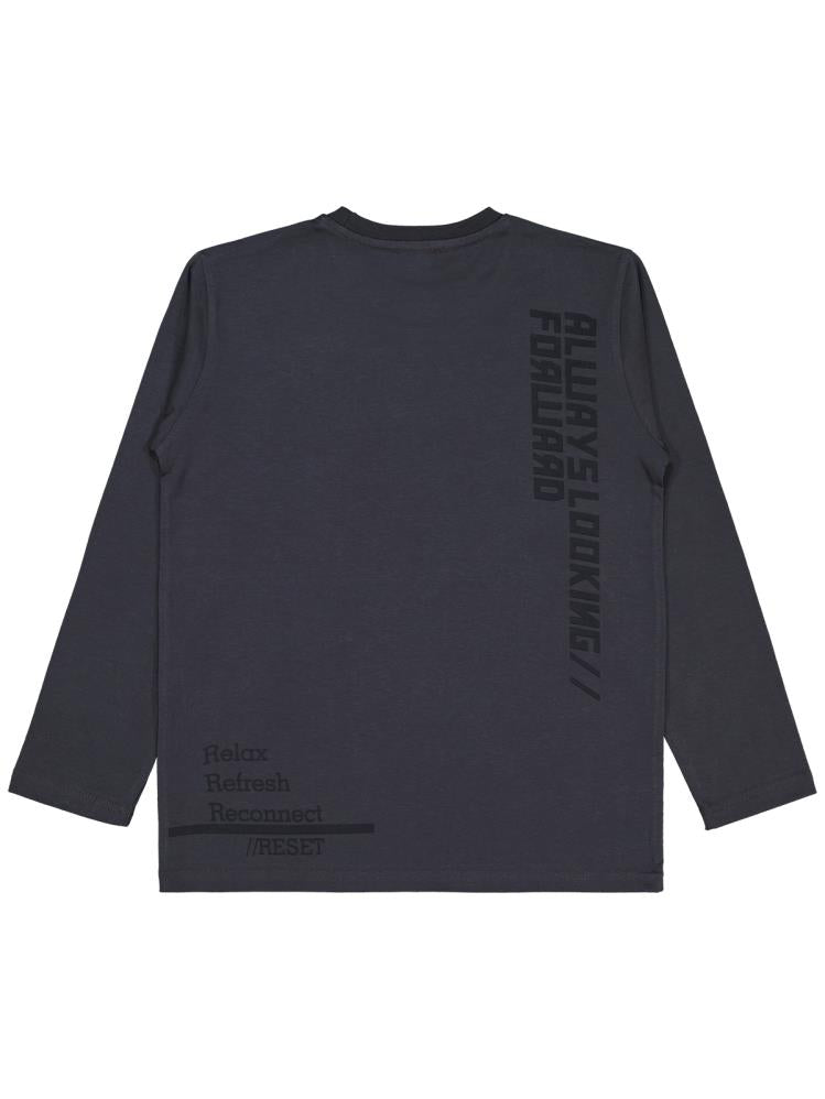Civil Boys Always Orıgınal Baskılı 10-13 Yaş Sweatshirt - Gri