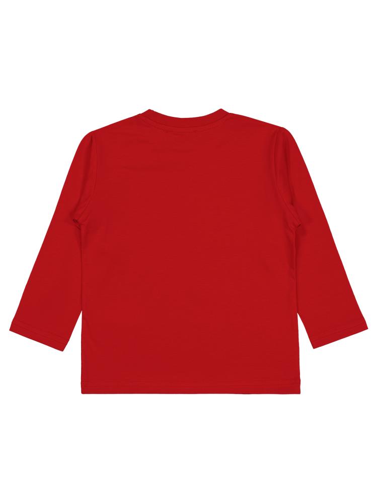 Civil Boys Goal Baskılı 2-5 Yaş Sweatshirt - Kırmızı