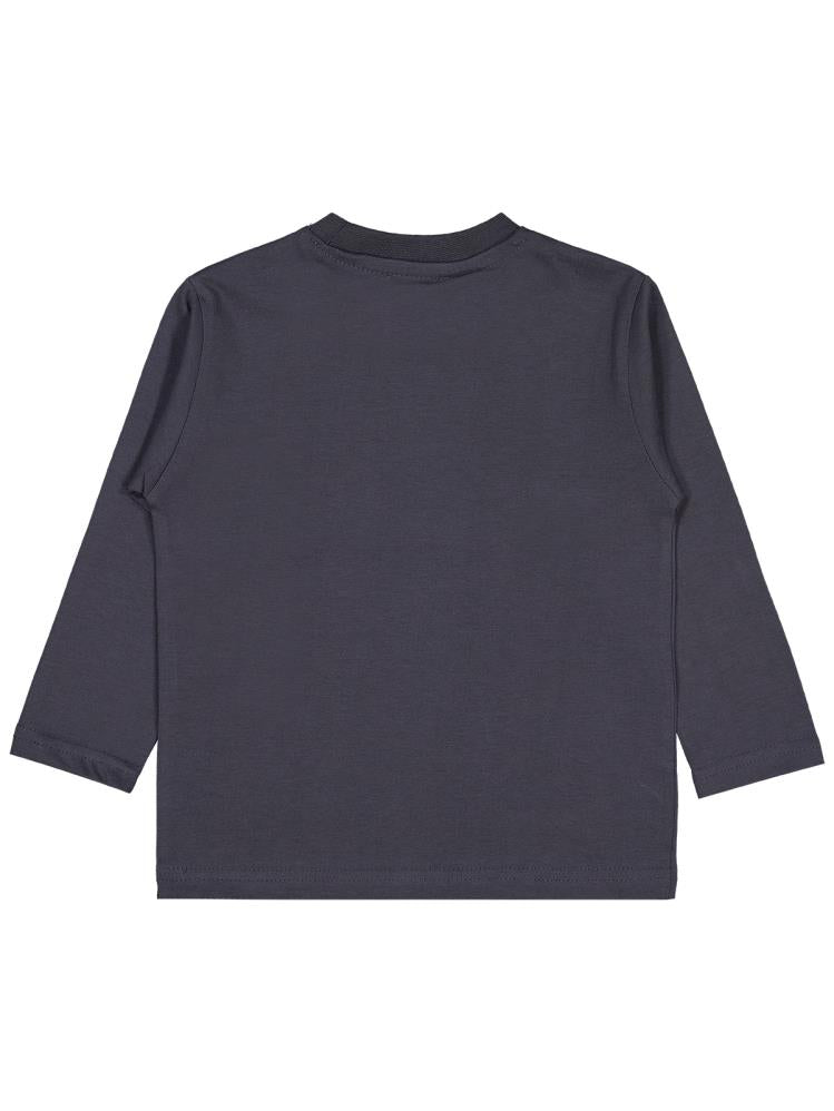 Civil Boys I Do What Baskılı 2-5 Yaş Sweatshirt - Gri