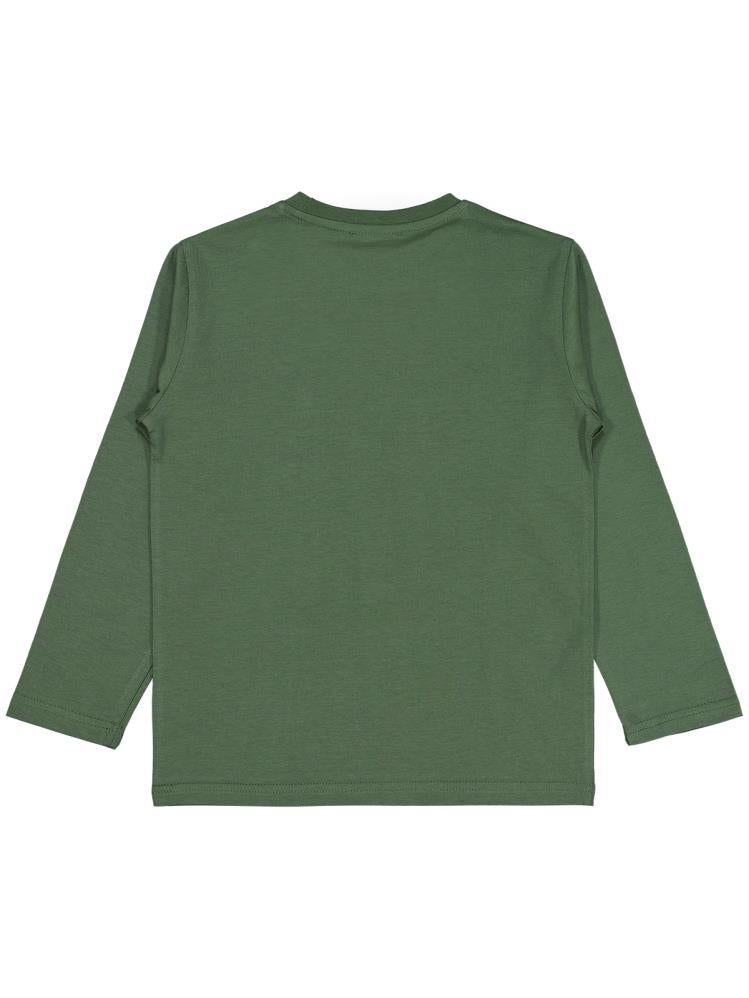 Civil Boys Skater Baskılı 6-9 Yaş Sweatshirt - Haki