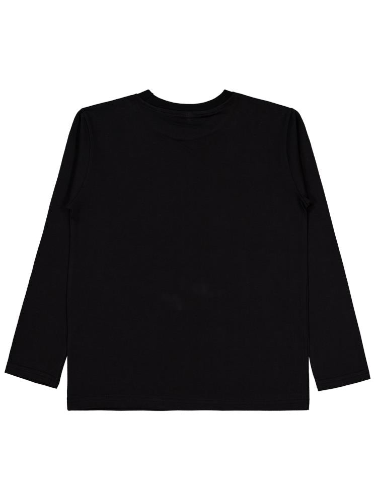 Civil Boys Nyc Baskılı 10-13 Yaş Sweatshirt - Siyah