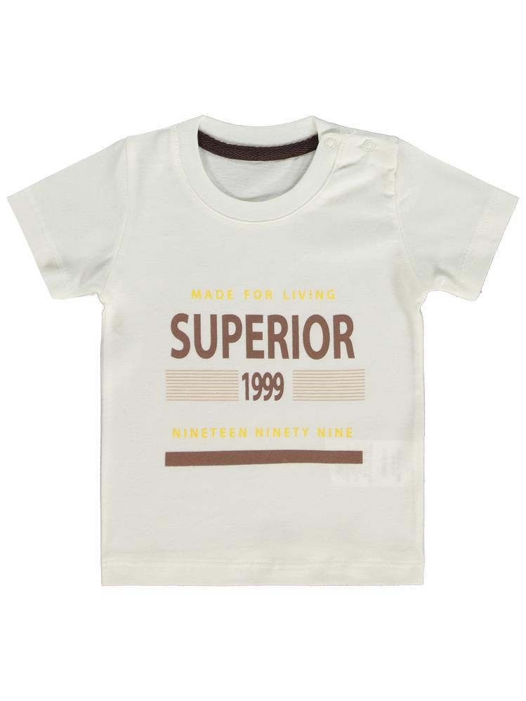 Concept Müslin Gömlekli Şortlu 3'lü 6-18 Ay Takım - Bej