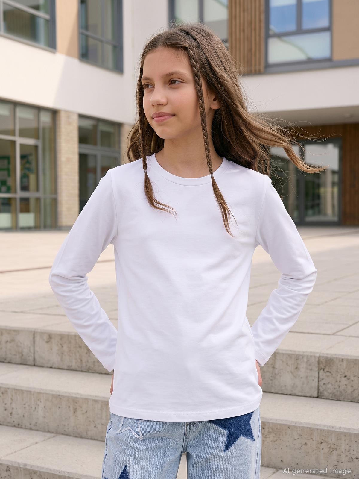 Civil Girls Basic 10-13 Yaş Sweatshirt - Beyaz