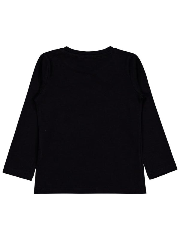 Civil Girls Parti Night Baskılı 2-5 Yaş Sweatshirt - Siyah