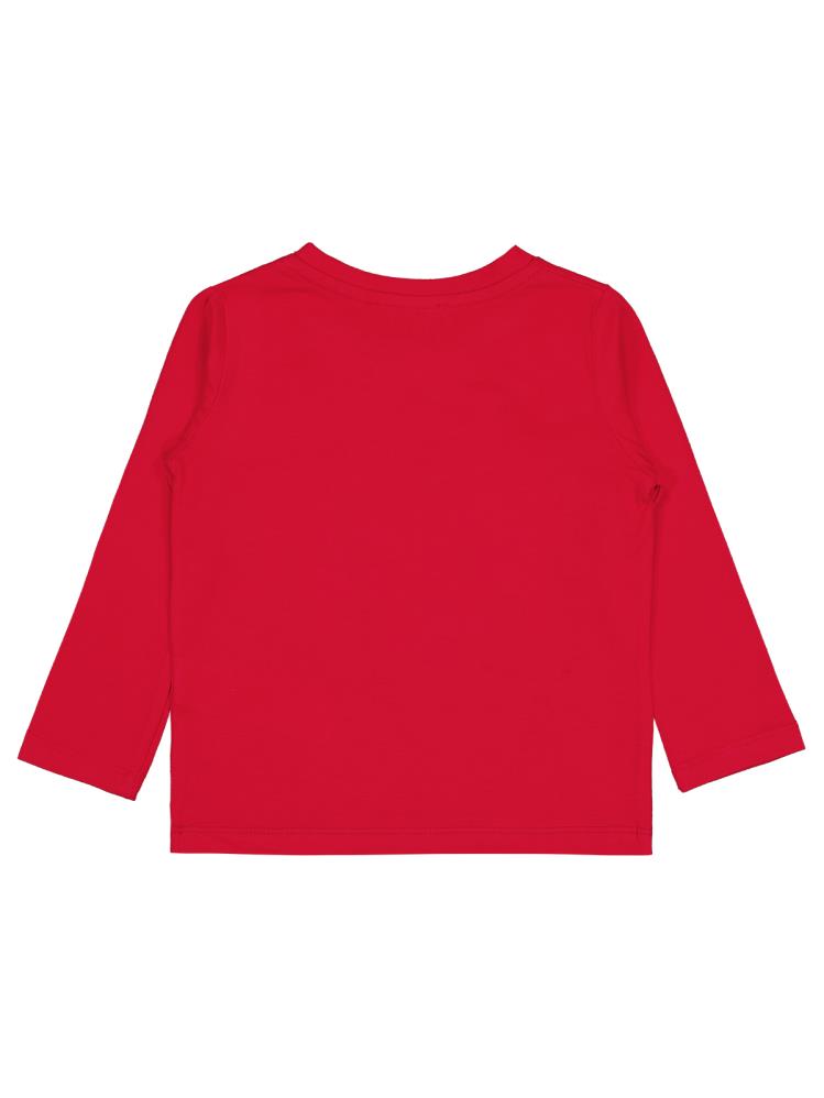 Civil Girls Çiçek Baskılı 2-5 Yaş Sweatshirt - Kırmızı