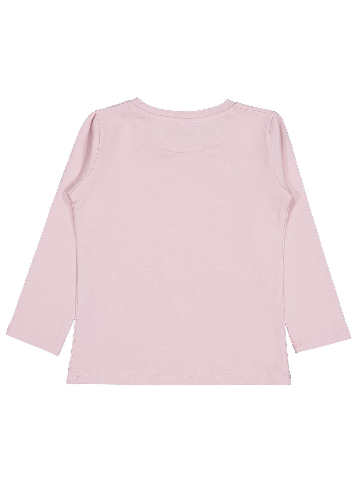 Civil Girls Kelebek Baskılı 2-5 Yaş Sweatshirt - Pembe