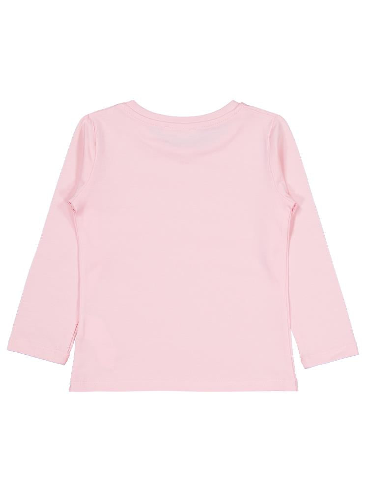 Civil Girls Leopar Baskılı 2-5 Yaş Sweatshirt - Pembe