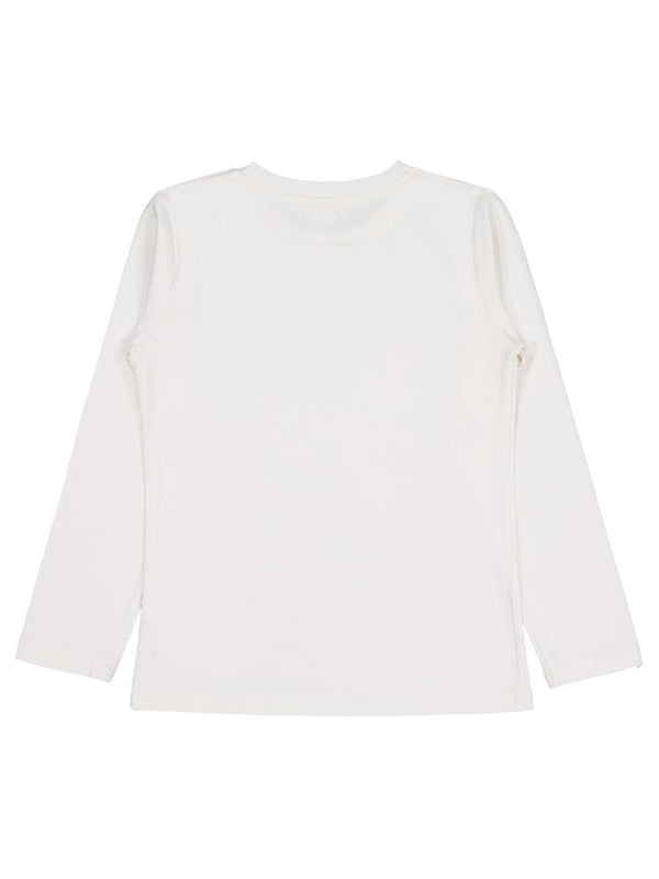 Civil Girls Kelebek Baskılı 6-9 Yaş Sweatshirt - Ekru