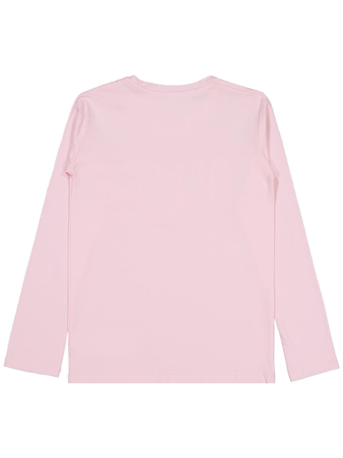 Civil Girls College Baskılı 10-13 Yaş Sweatshirt - Pudra