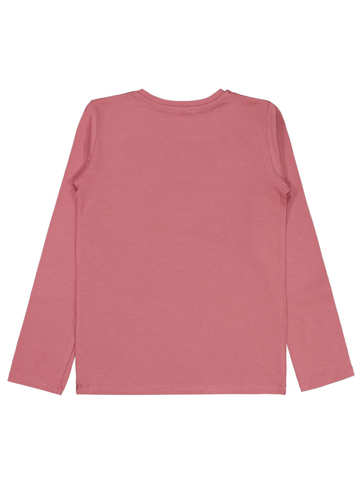 Civil Girls Yes Baskılı 10-13 Yaş Sweatshirt - Pembe