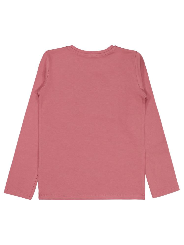 Civil Girls Yes Baskılı 10-13 Yaş Sweatshirt - Pembe