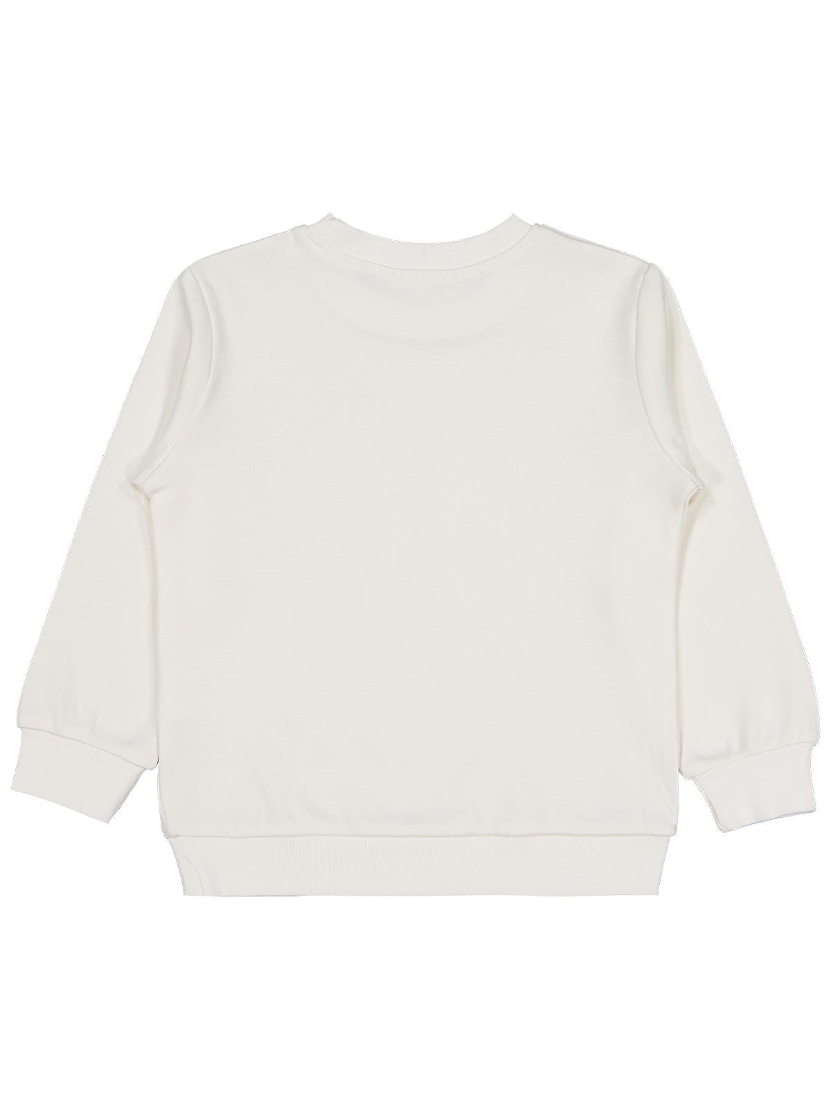 Civil Girls Kedi Baskılı 2-5 Yaş Sweatshirt - Pembe