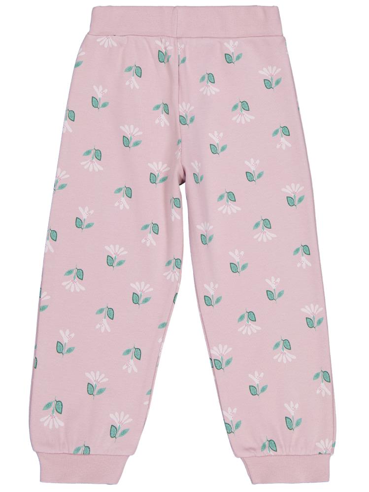 Civil Girls Çıtır Çiçek Baskılıü 2-5 Yaş Eşofman Altı - Pembe