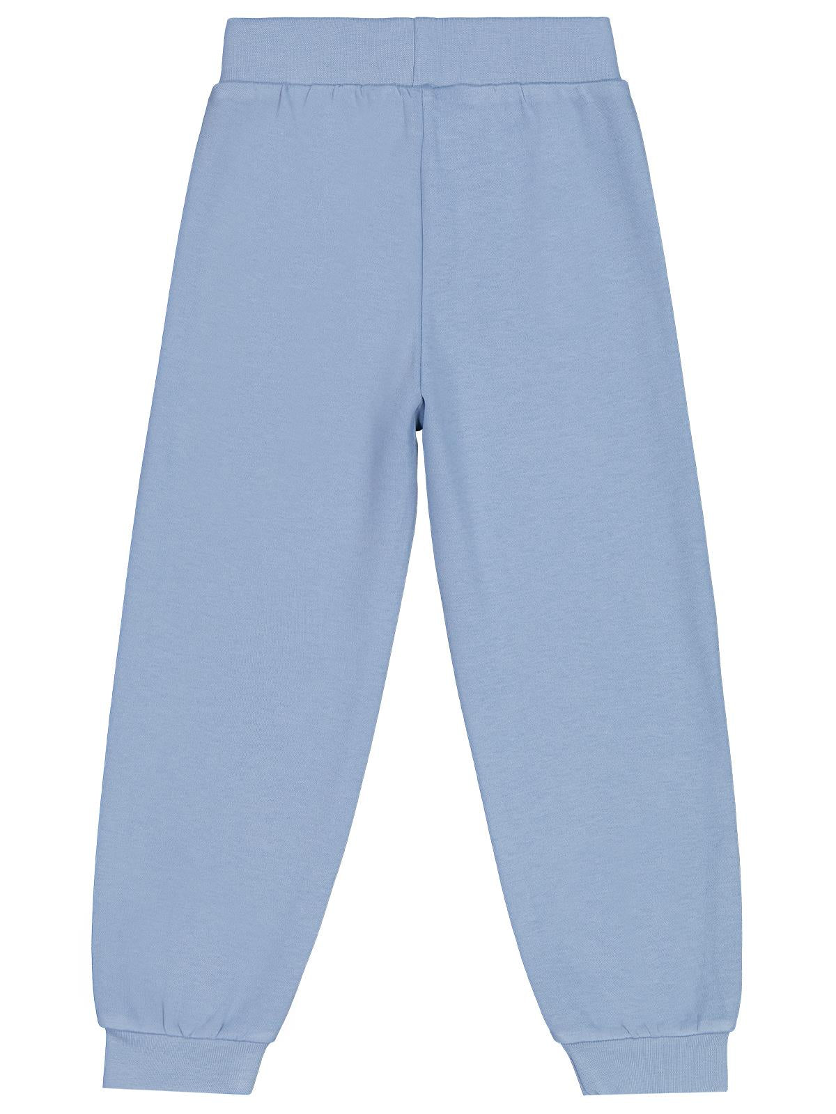 Civil Girls Kurdela Baskılı 2-5 Yaş Eşofman Altı - Mavi