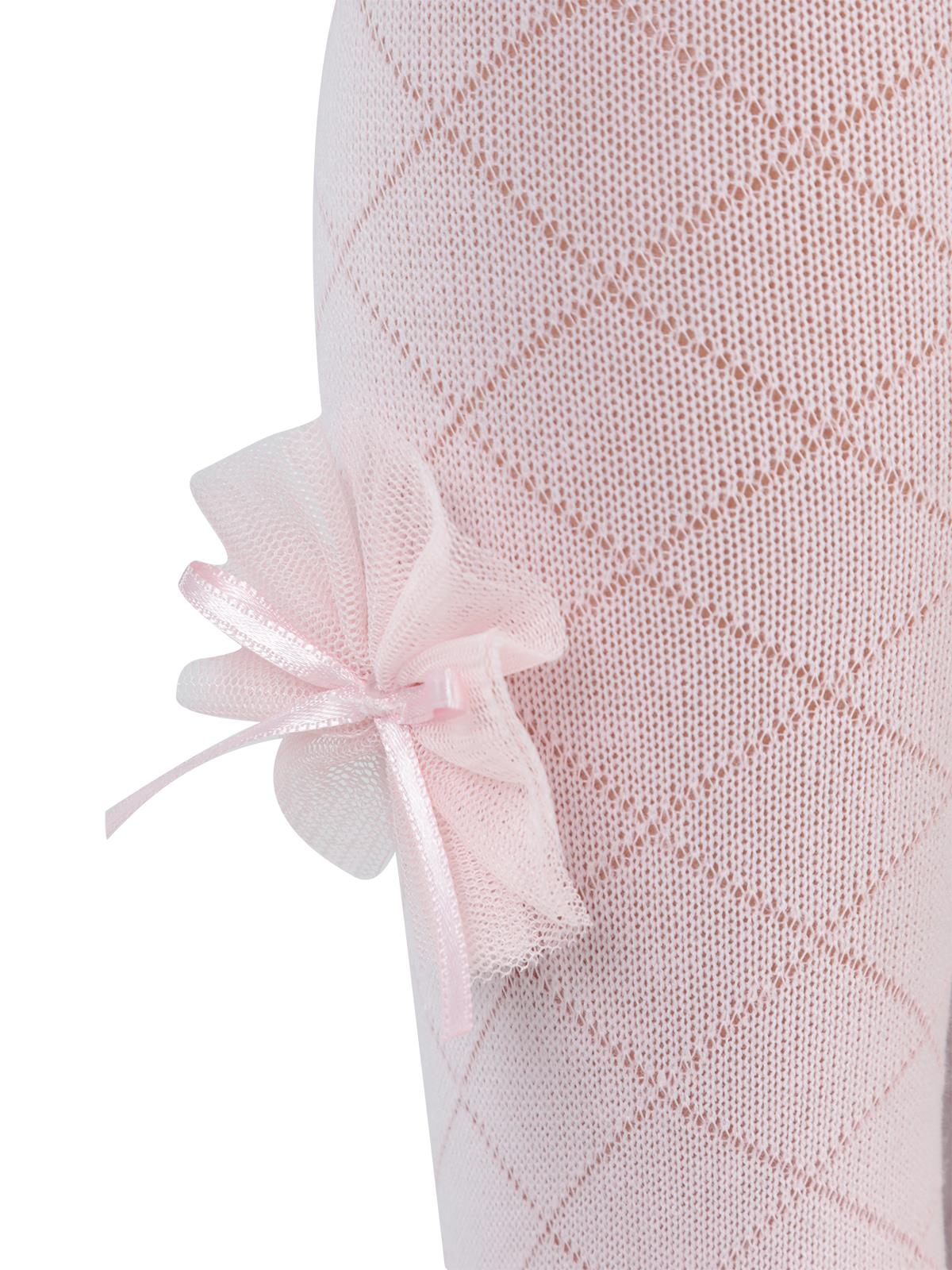 Civil Girls Petek Tüllü Aksesuar 3-7 Yaş Kız Külotlu Çorap - Pembe