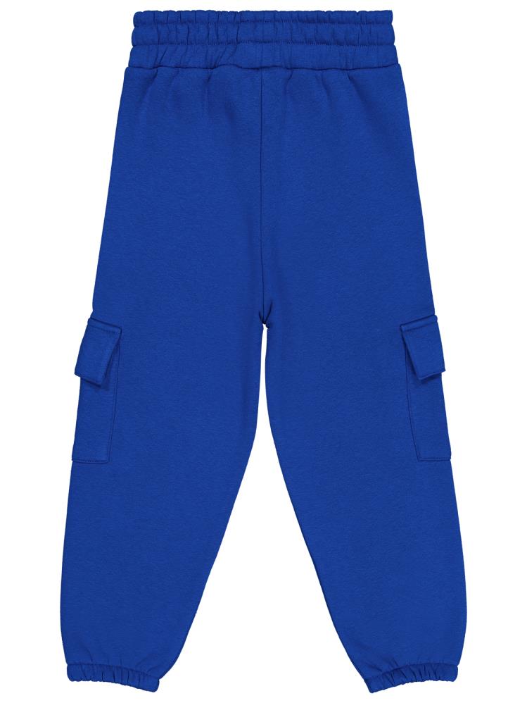 Civil Boys Kargo Cepli 6-9 Yaş Eşofman Altı - Mavi