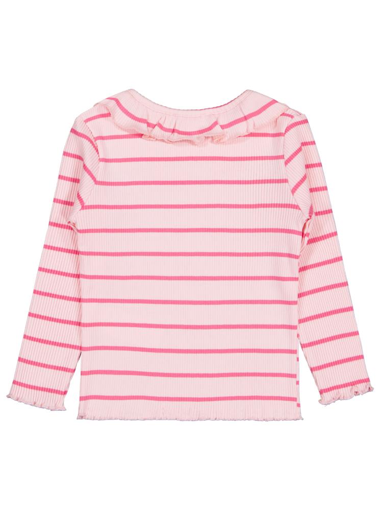 Civil Girls Çizgili 2-5 Yaş Sweatshirt - Pembe