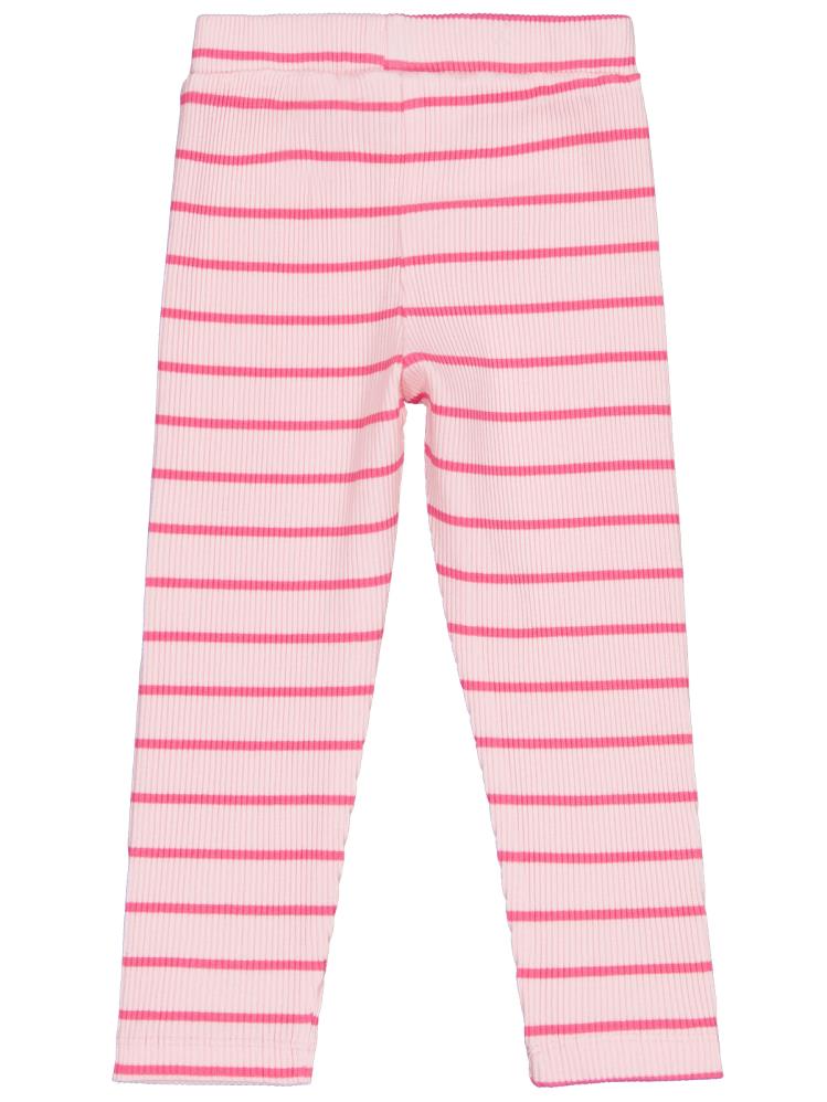 Civil Girls Çizgili 2-5 Yaş Tayt - Pembe