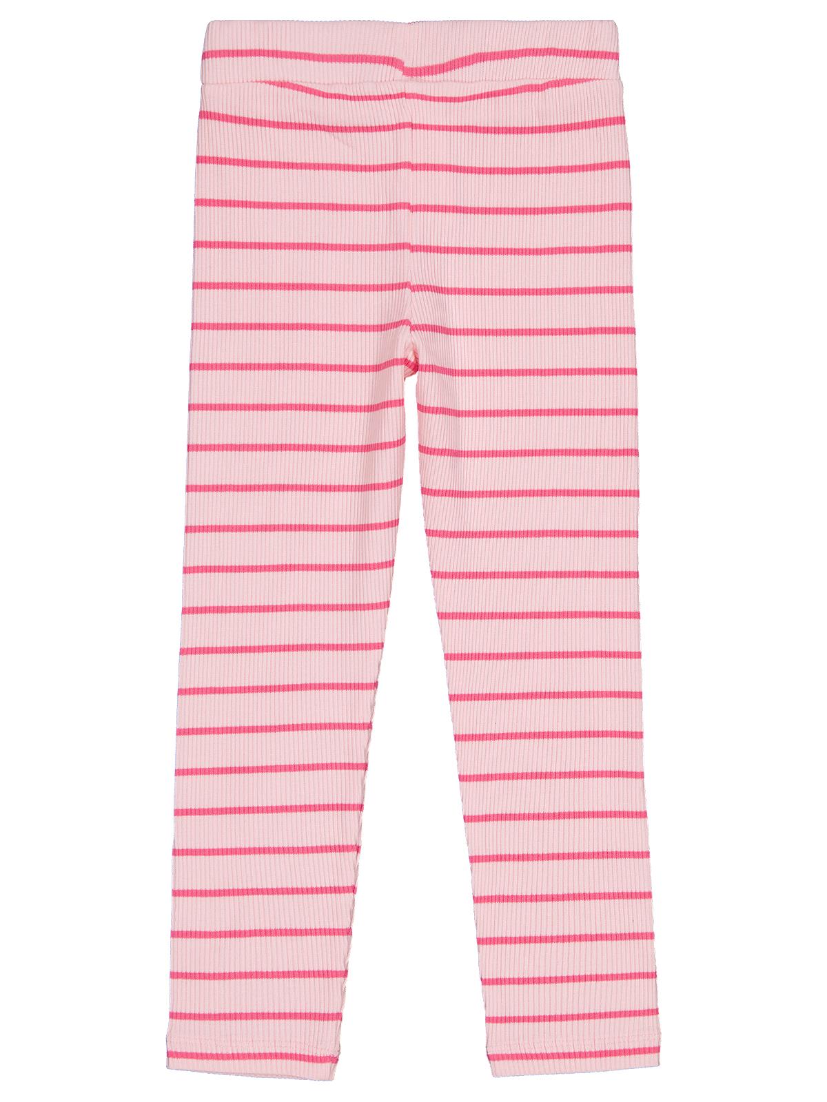 Civil Girls Çizgili 6-9 Yaş Tayt - Pembe