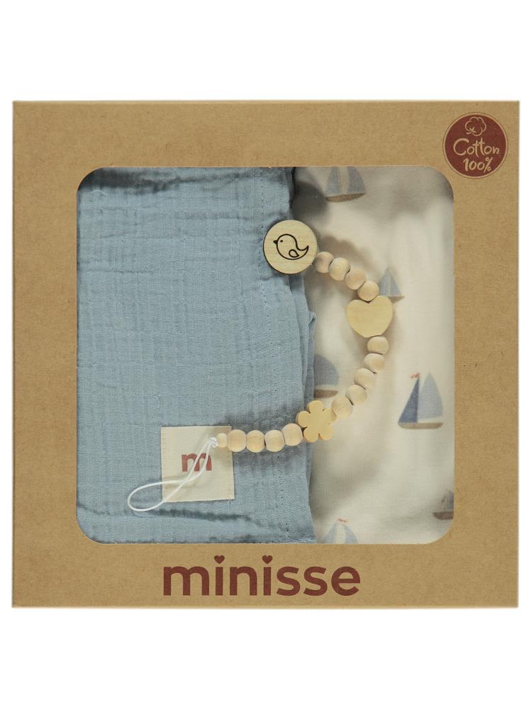 Civil Baby Yelken Baskılı Battaniye - Ekru