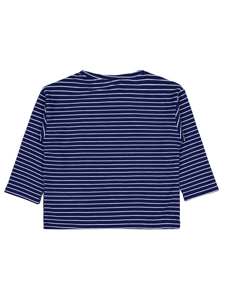 Civil Boys Yatay Çizgili 2-5 Yaş Sweatshirt - Lacivert