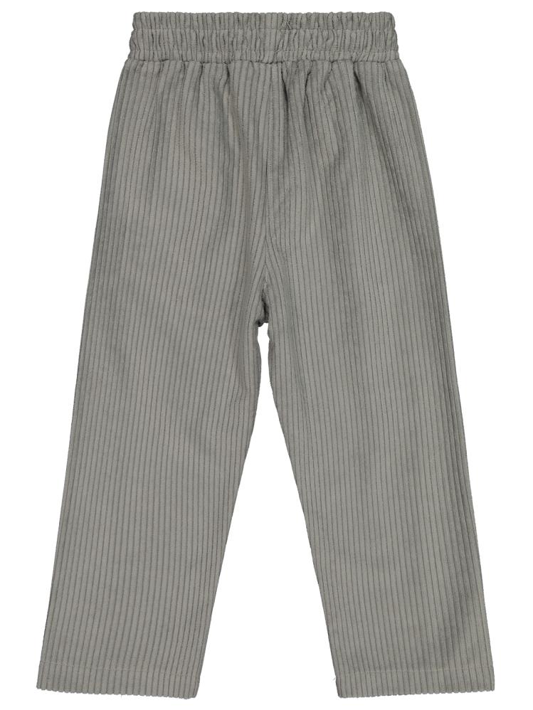 Civil Boys Beli Lastikli Süs Bağcıklı 2-5 Yaş Pantolon - Gri