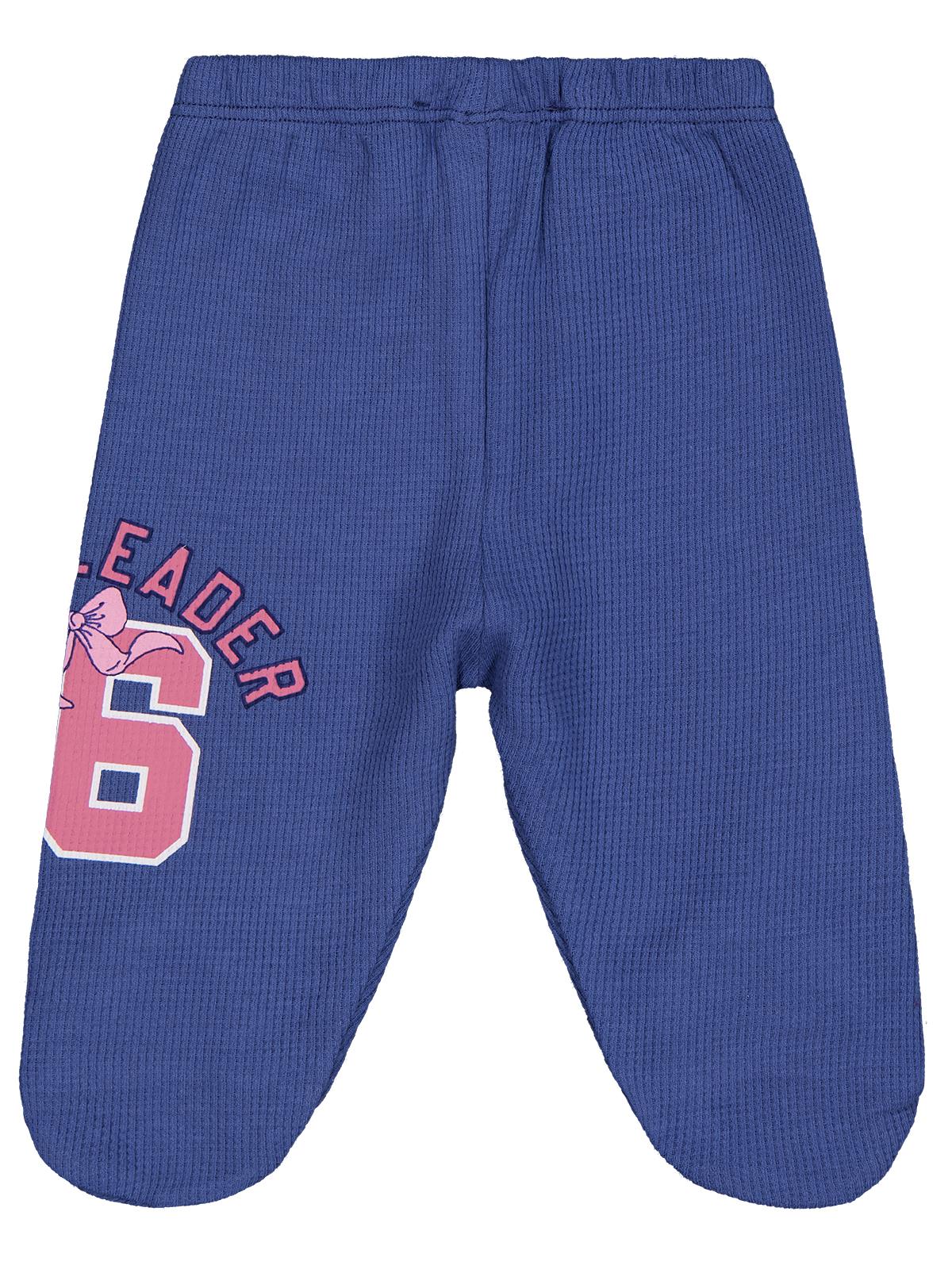 Civil Baby 96 Baskılı 1-9 Ay Tek Alt Bebe - Mavi