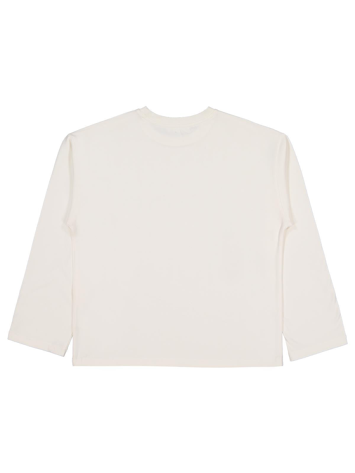 Civil Kız Çocuk Stay Cool Mood Baskılı Sweatshirt | Okul Kreş ve Günlük Kullanım - Ekru