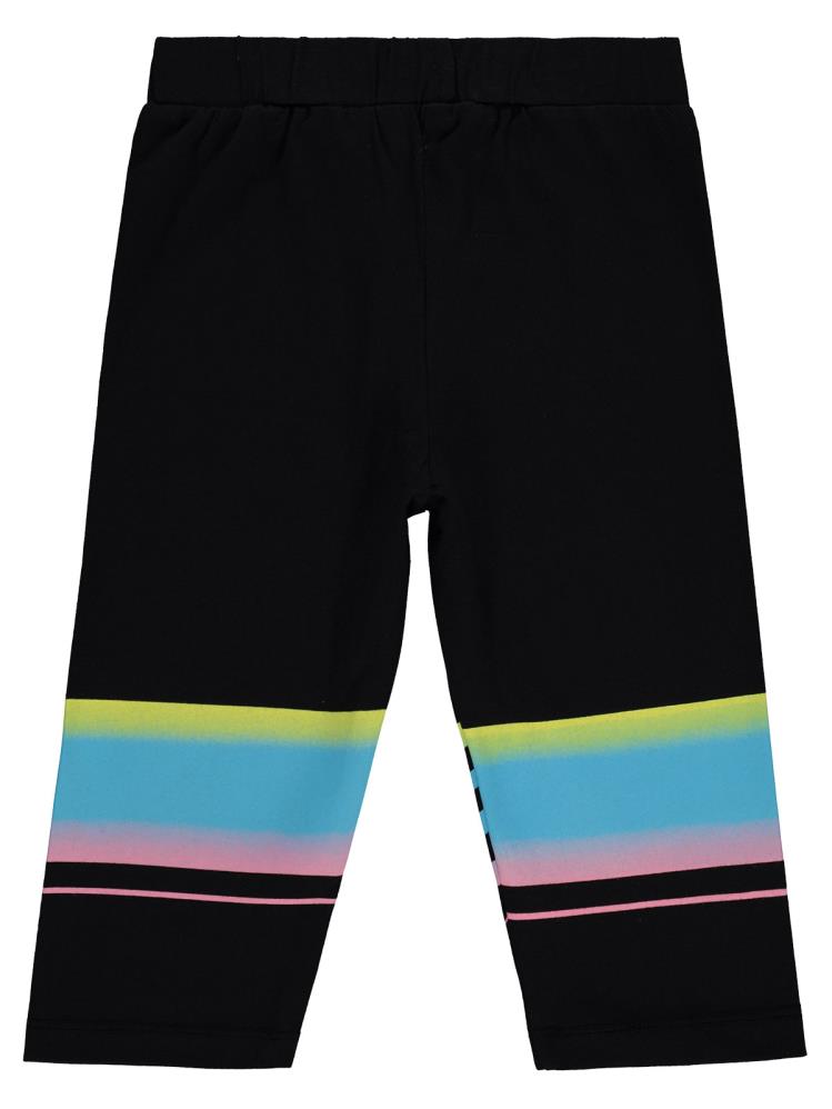 Civil Girls Dream Baskılı 10-13 Yaş Tayt - Siyah