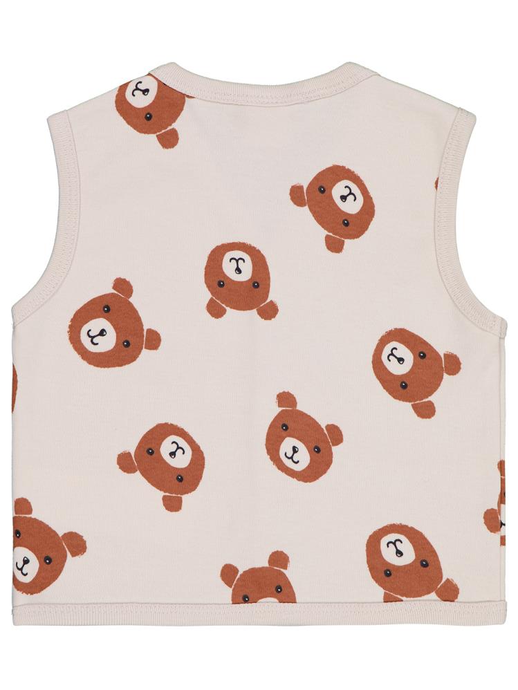 Civil Baby Sleepy Bear Empirme 6-18 Ay Yelek - Bej