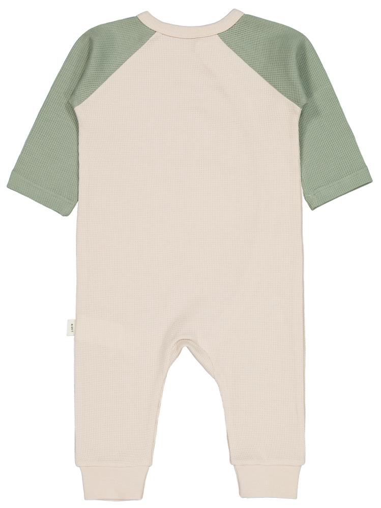 Civil Baby Dinozor Baskılı 6-18 Ay Tulum - Bej