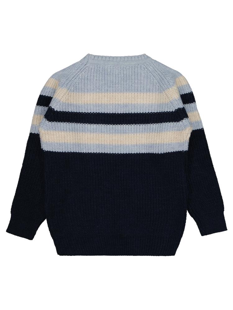 Civil Boys Çizgili 6-9 Yaş Kazak - Lacivert